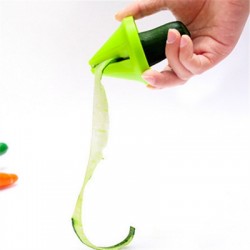 Kitchen Gadget Funnel Vegetable Carrot Radish Cutter Shred Slicer Spiral Device