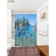 Lake Bottom Print Shower Curtain